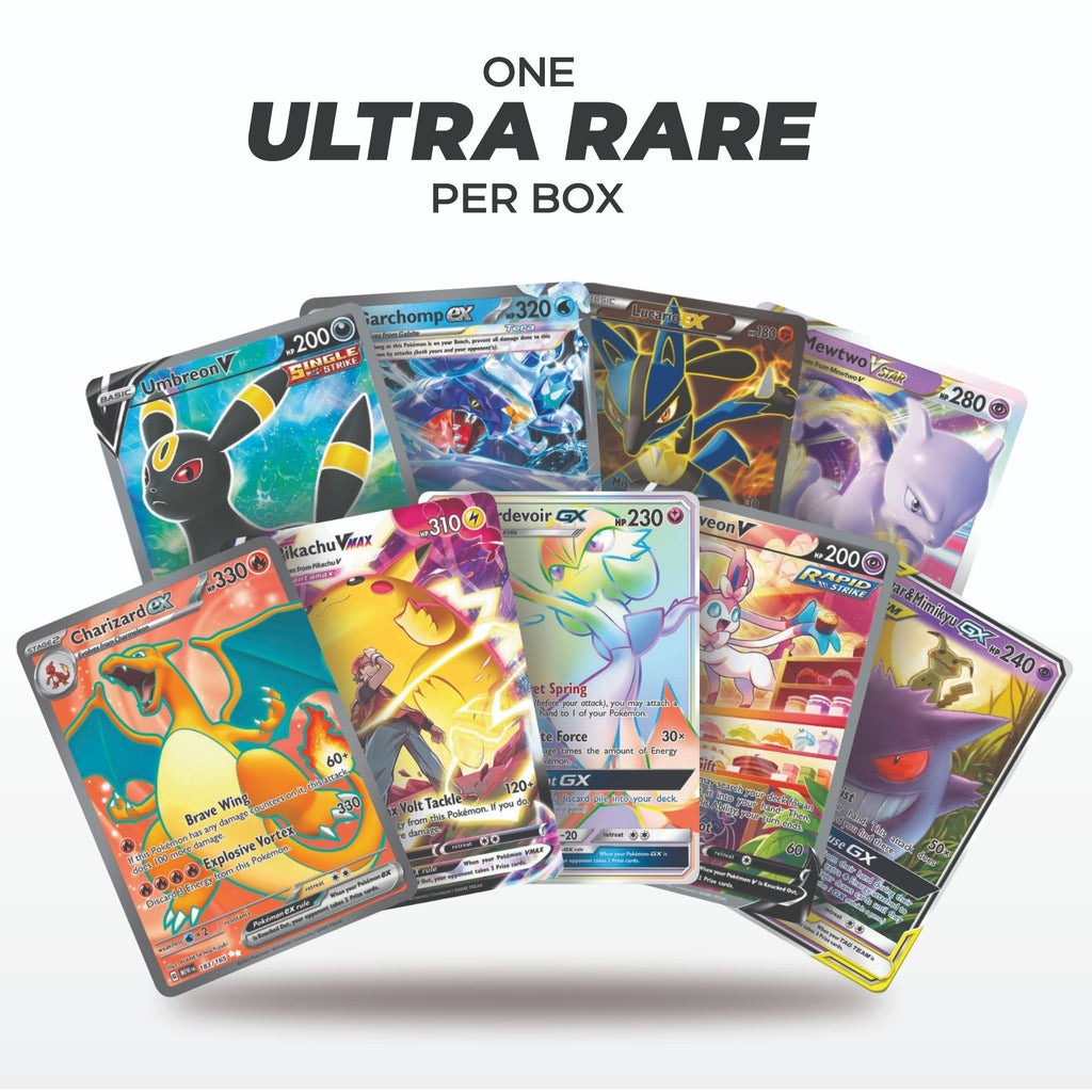 Pokémon Ultra Rare Battle Bundle – 100+ Cards Guaranteed