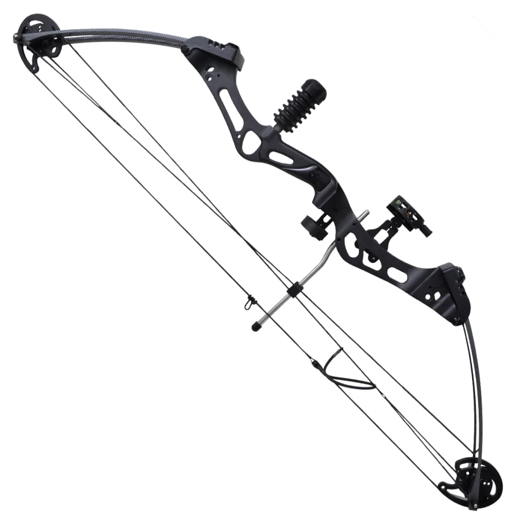 NNEVL Adult Compound Bow with Accessories and Fiberglass Arrows