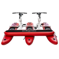 Nautiqua | BORACAY | Premium Catamaran Style Water Bike with Front Pad | 2 Person