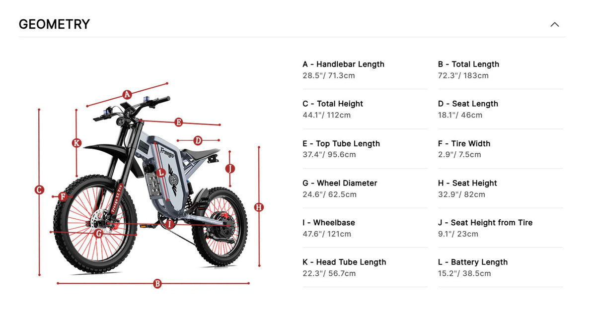 Freego X2 Off Road Dirt Electric Mountain Bike