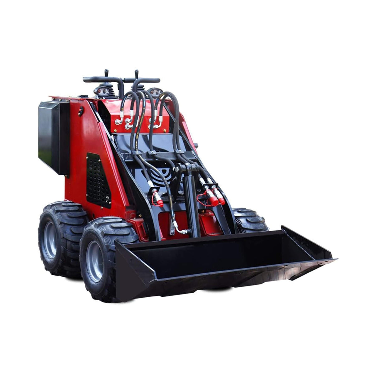 Heavy-Duty 13.5HP Mini Gas Skid Steer Loader With Wide Bucket (SAK69105)