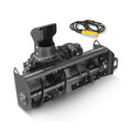 Heavy-Duty 48-Inch Remote Control Hydraulic Mini Skid Steer Snow Blower Attachment (SAK34782)