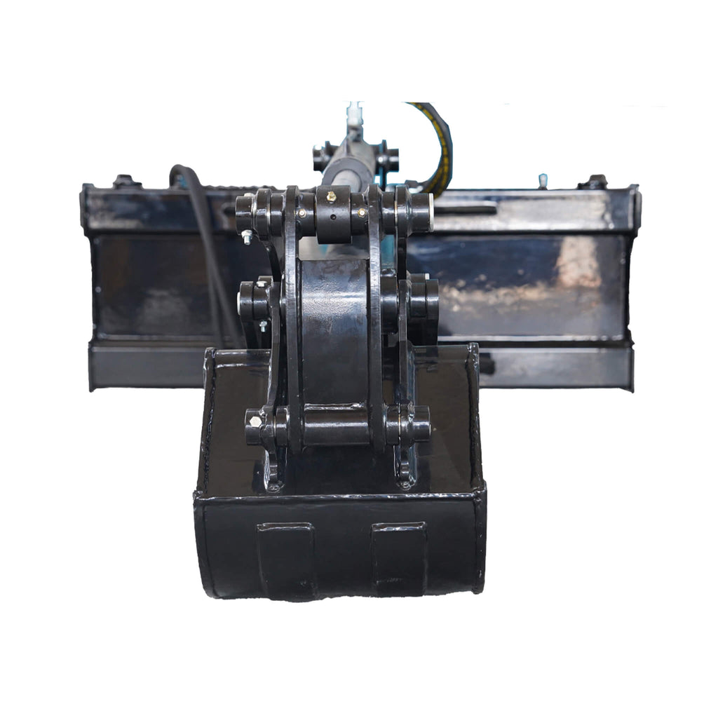 Heavy-Duty Universal Skid Steer Backhoe Digger Bucket Attachment With Universal Quick Attach Plate (SAK26714)